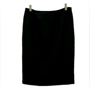 Luisa Spagnoli wool pencil skirt, black, EU 44, US 10